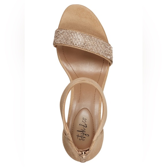 STYLE & CO
Phillys Two-Piece Evening Sandals, - Picture 5 of 9